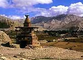 Czorten - stupa w Tybecie