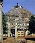 Stupa Sanczi, Indie